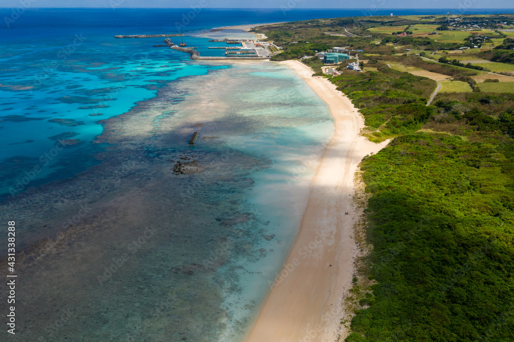 Obraz premium ニシ浜（波照間島）