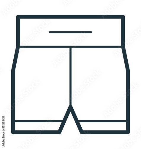 Bermuda Short Vector Icon