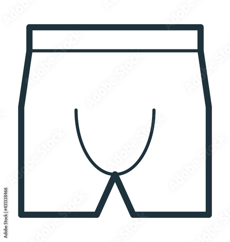 Bermuda Short Vector Icon