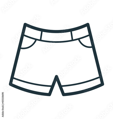 Bermuda Short Vector Icon