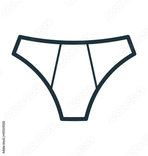 Underpants Vector Icon