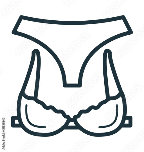 Bra Vector Icon