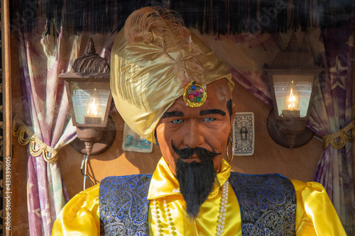 Bild auf Leinwand Carnival Fortune teller game