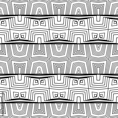 Design seamless monochrome grating pattern