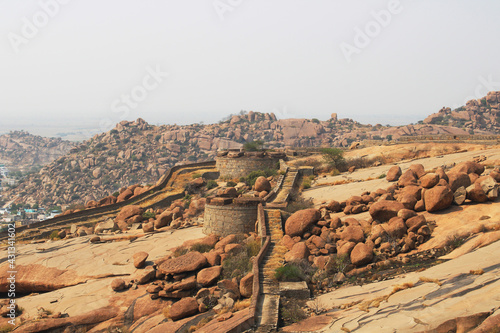 Bellary Fort Aerial View