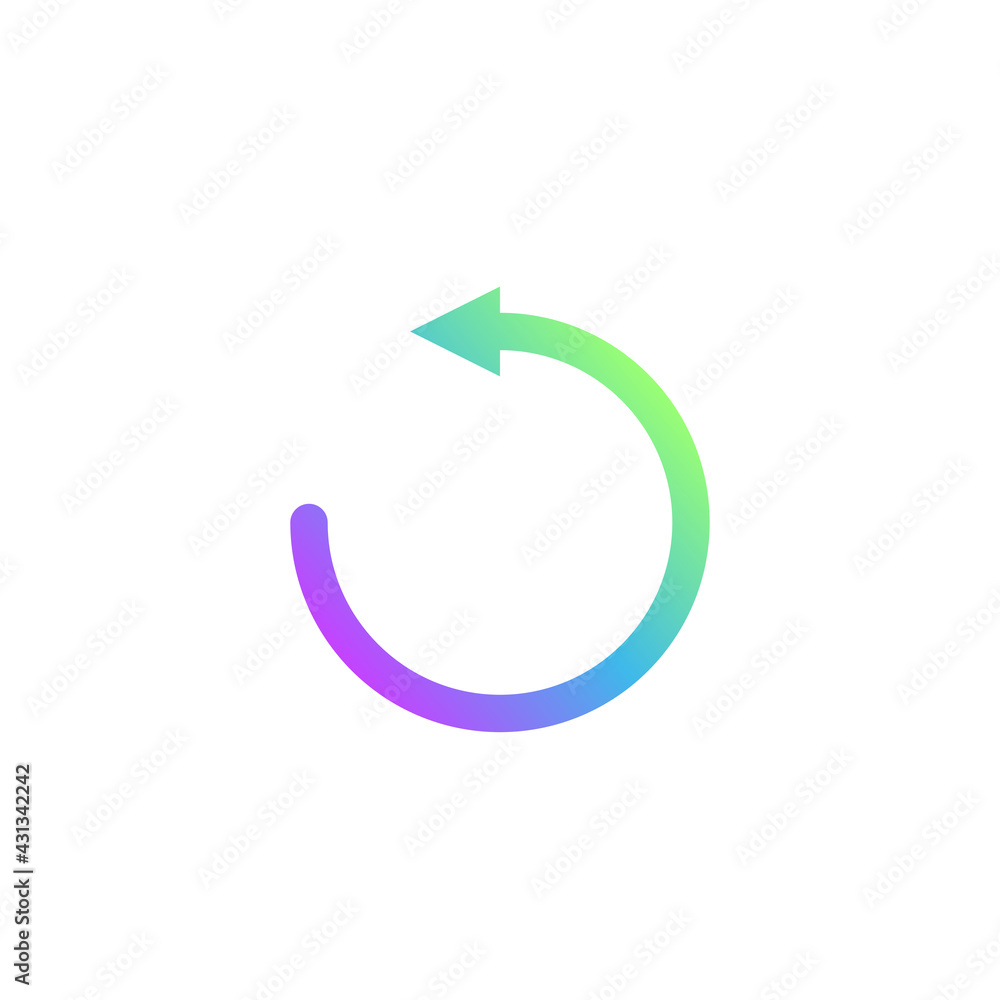 arrow, left, navigation, circle icon. Vector Illustration. arrow, left, navigation, circle icon. Vector Illustration.