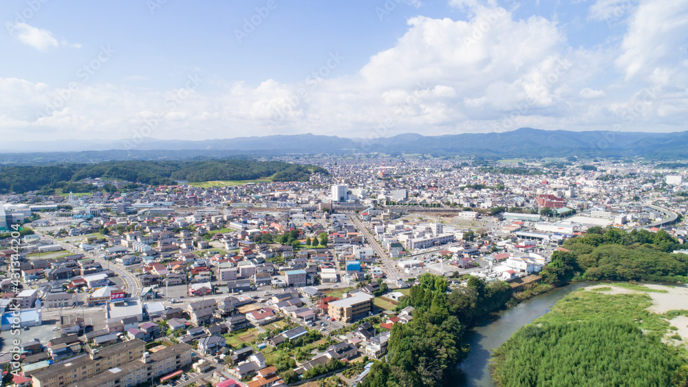 《福島県》南相馬市の空撮