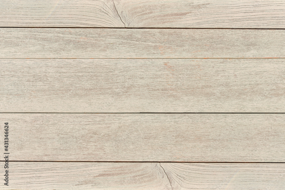 Fototapeta premium Old Horizontal wooden floor texture background.