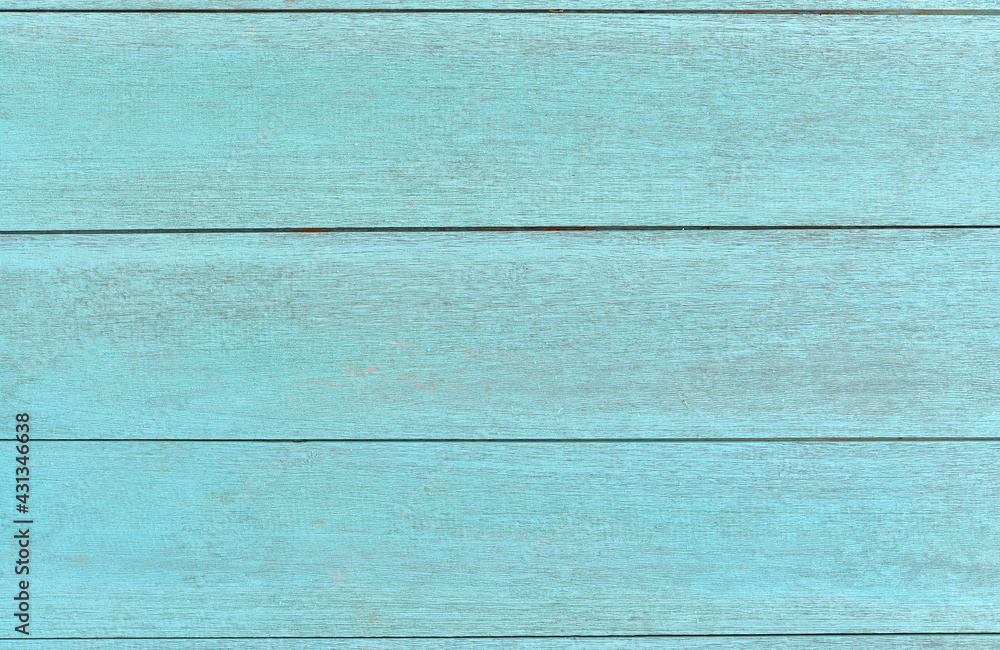 Fototapeta premium Wooden blue old texture background