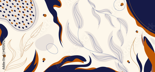 Abstract modern creative co...