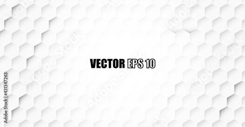 Top view Abstract White background.White seamless texture with different shadow of color. use gradient and blend,white fabric, crumpled fabric, vector background and geometric seamless concept.