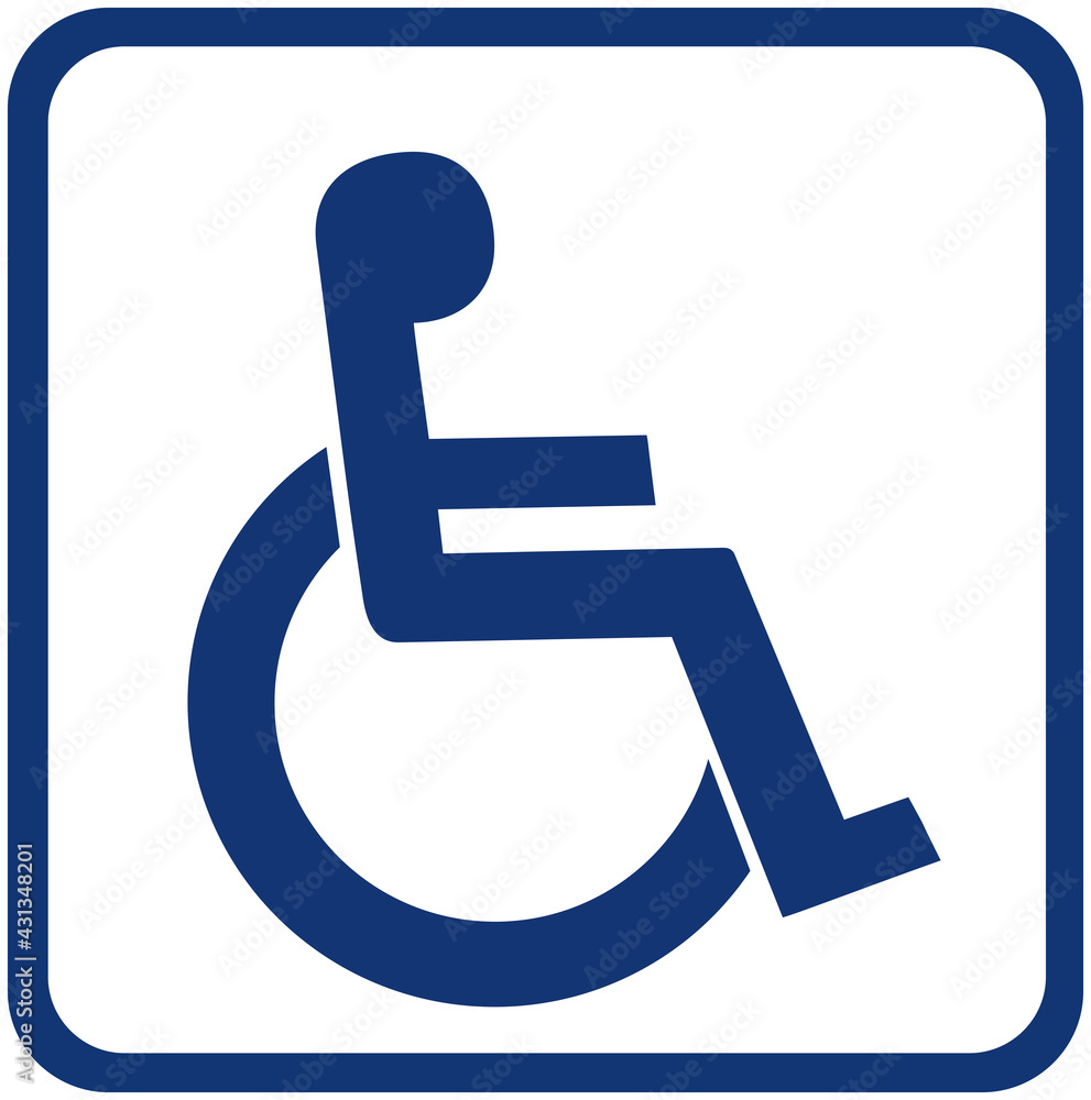 PHYSICAL DISABLED MARK. disability incapacity PHYSICAL DISABLED MARK. disability incapacity