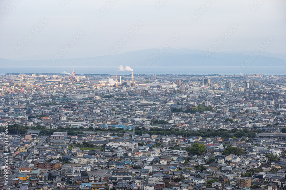 富士市の街並み