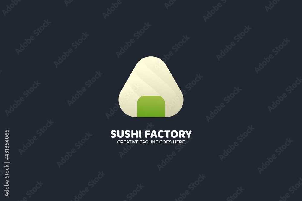 Japanese Food Sushi Logo Template Japanese Food Sushi Logo Template