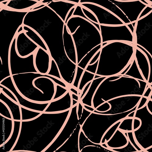 Colorful lines abstract design pattern artwork