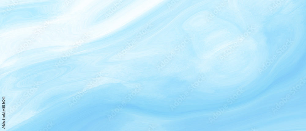 White and blue abstract watercolor background - obrazy, fototapety, plakaty 