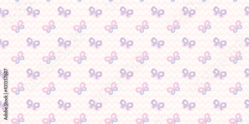 Cute cartoon seamless repeat pattern vector background