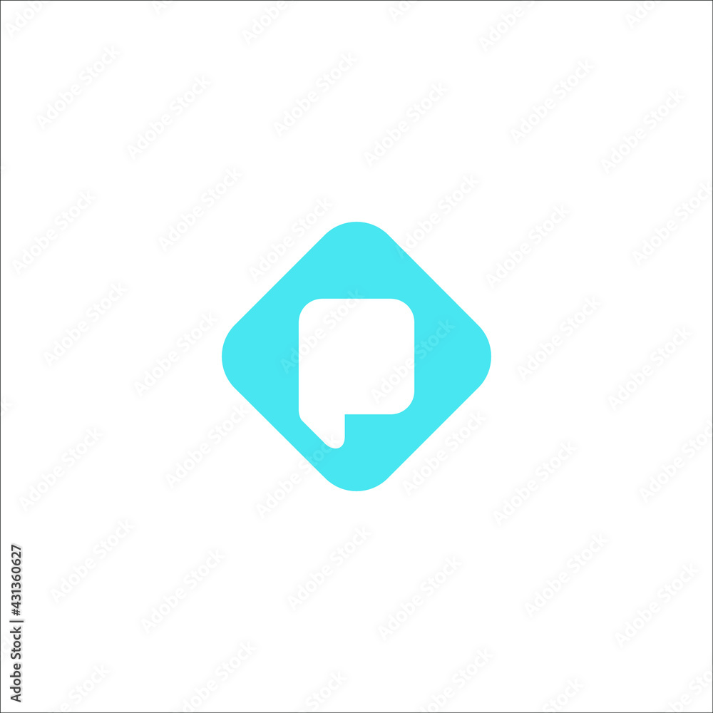 letter P logo design vector letter P logo design vector
