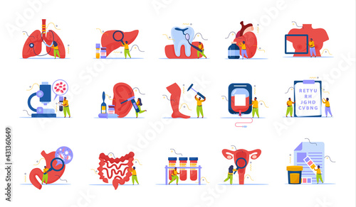 Health Checkup Recolor Set