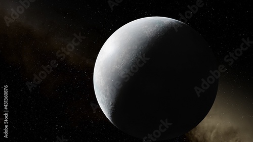 Fototapeta Naklejka Na Ścianę i Meble -  Planet and stars, beauty of deep space