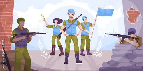 Flat Peacekeepers Concept