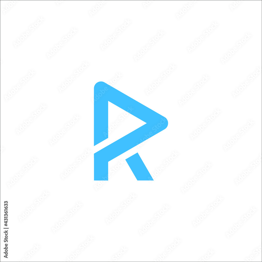 letter R logo design vector letter R logo design vector