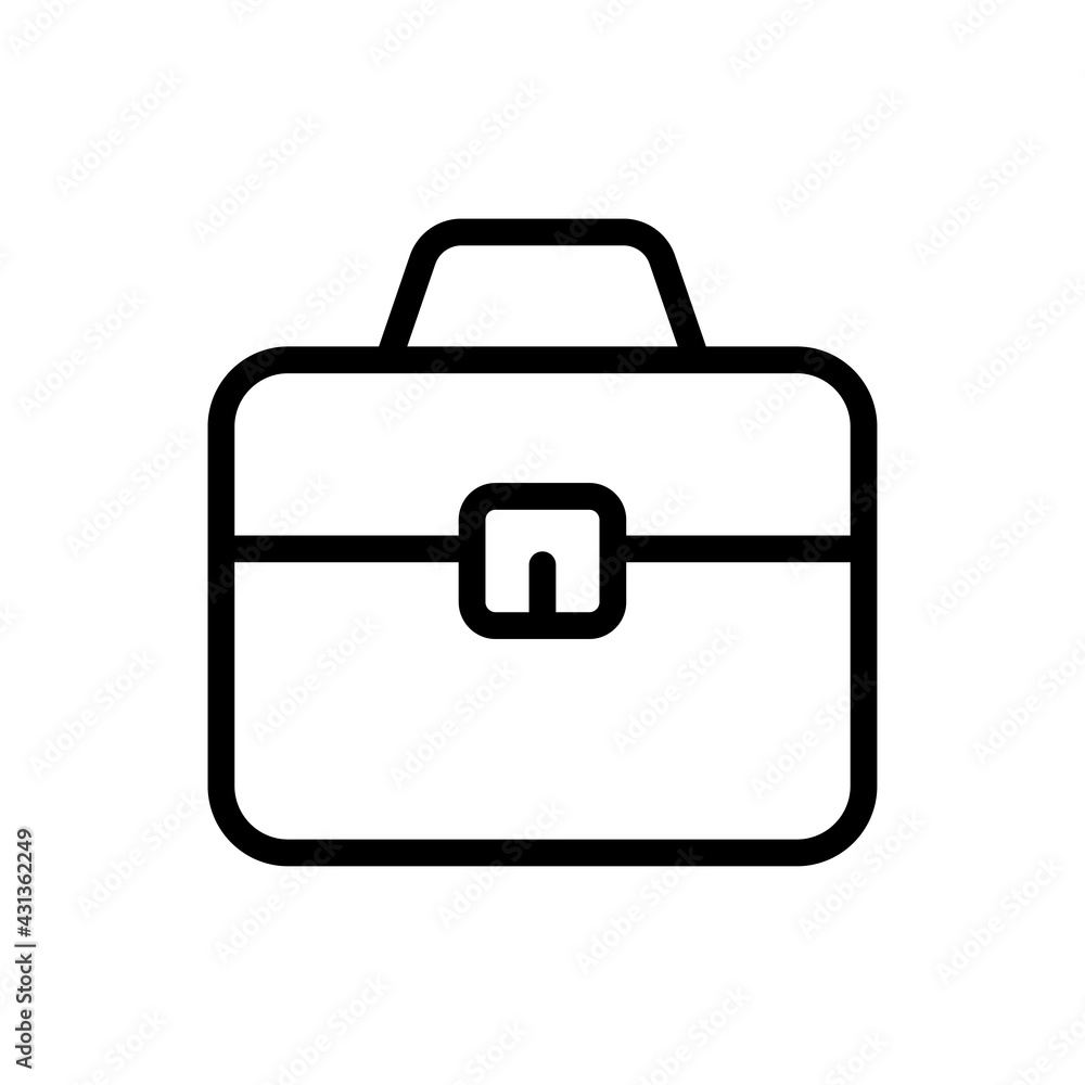 Bag Vector Icon. Beauty and SPA Symbol EPS 10 File Bag Vector Icon. Beauty and SPA Symbol EPS 10 File