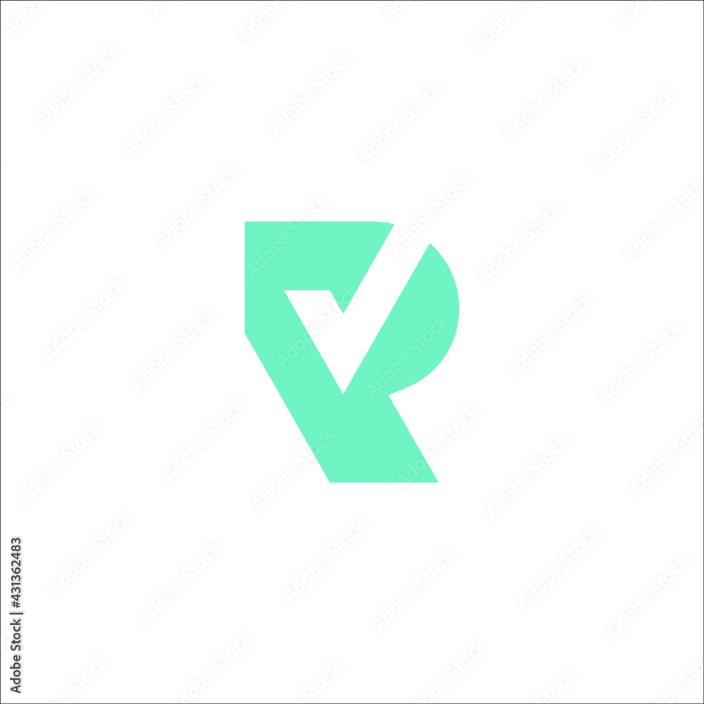 letter R check logo design vector letter R check logo design vector