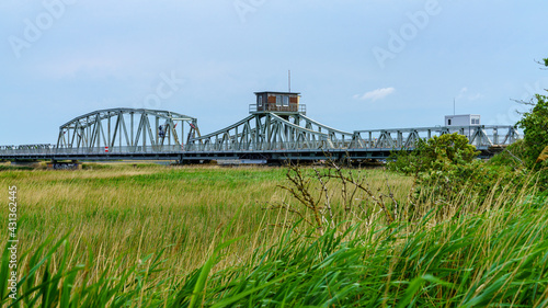 The old Meiningen Bridge near Bresewitz, Mecklenburg-Western Pomerania, Germany