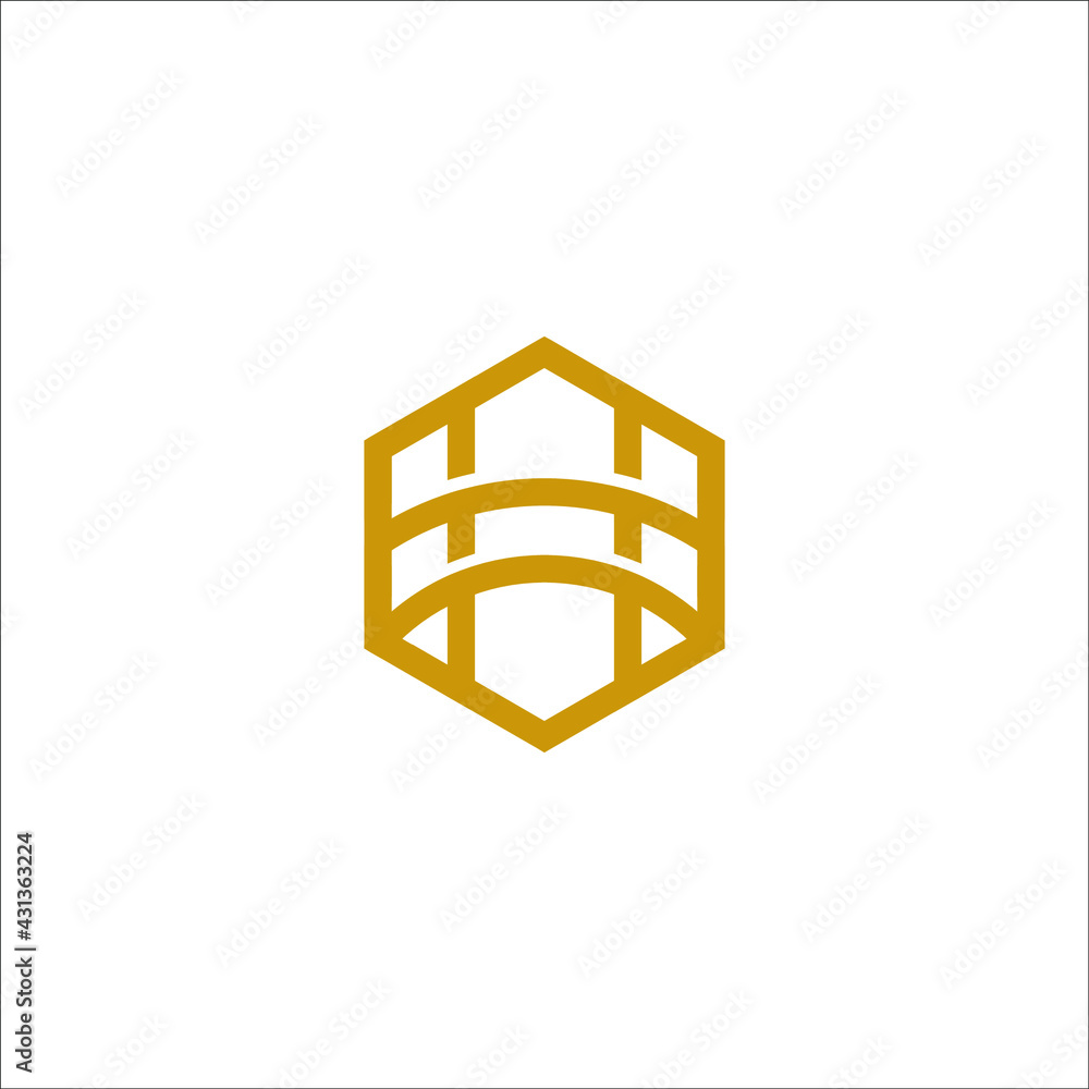 letter H logo design vector letter H logo design vector