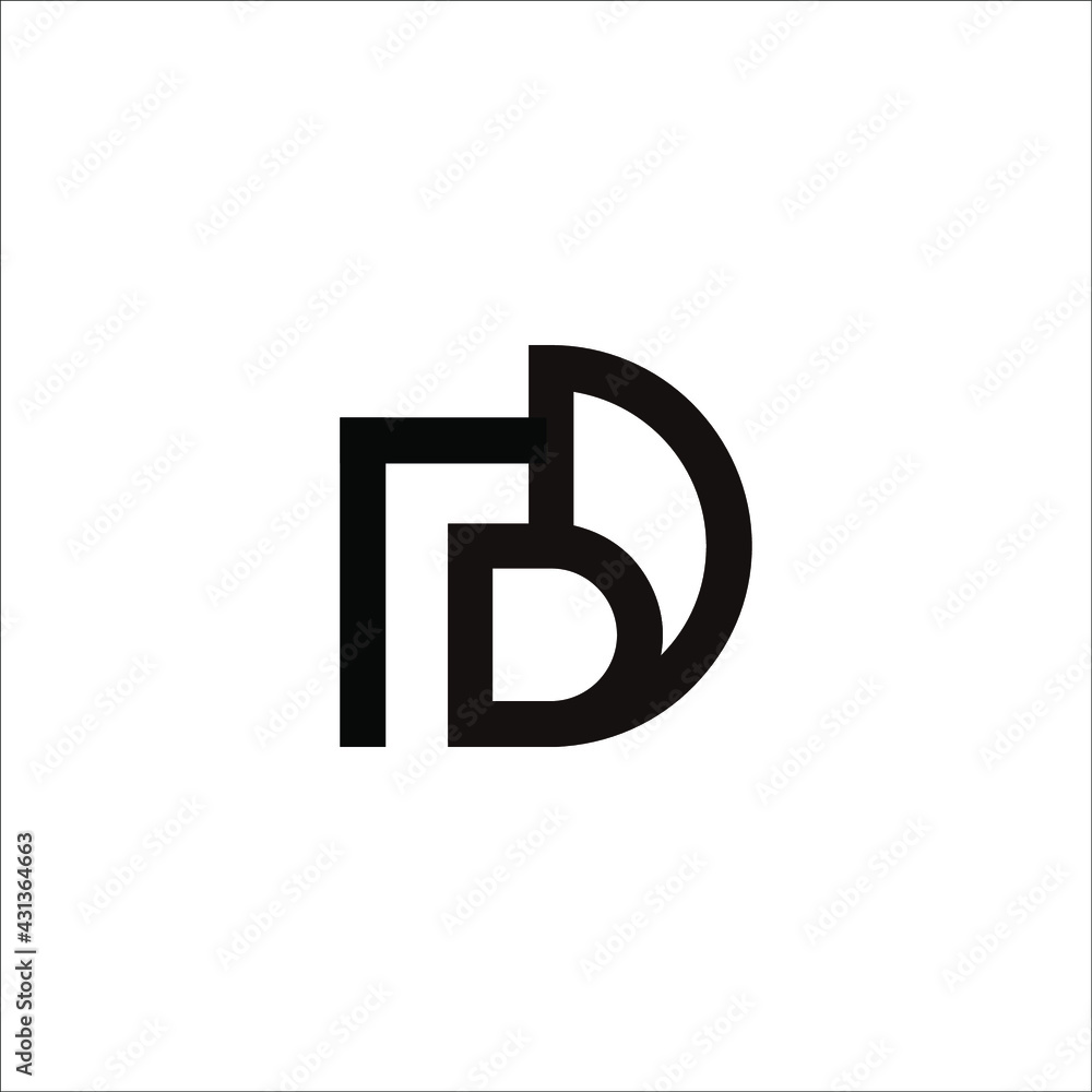 letter D logo design vector letter D logo design vector