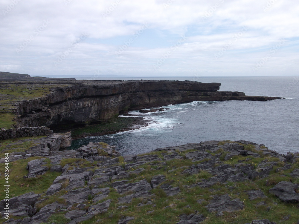 Cliffs of Innis More off the western coast of Ireland Cliffs of Innis More off the western coast of Ireland