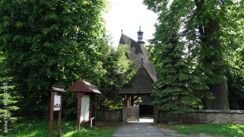 zabytkowy Kościół w Sękowej, Szlak Architektury Drewnianej w Małopolsce, zabytki sakralne w Polsce, photo
