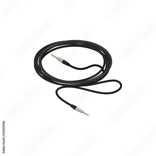 Cable Isometric Icon
