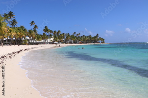 Plage de la Caravelle Sainte Anne Guadeloupe Caraïbes Antilles Françaises