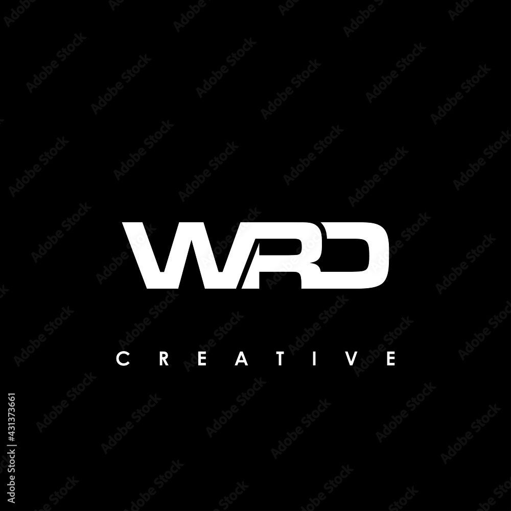 WRD Letter Initial Logo Design Template Vector Illustration WRD Letter Initial Logo Design Template Vector Illustration