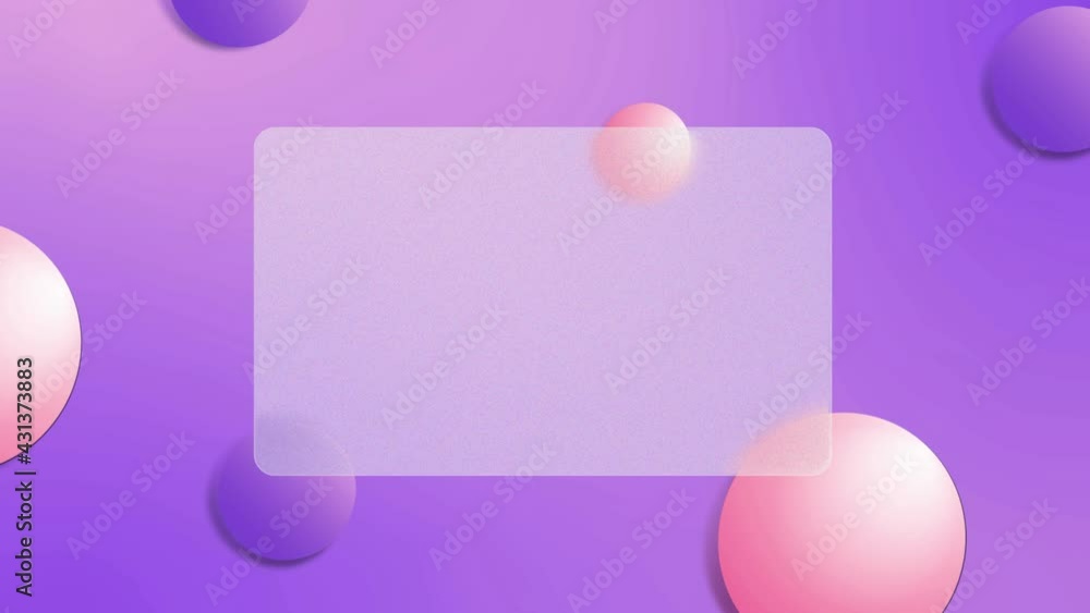 Abstract glass morphism animation. Frosted glass and rotating morphing gradient spheres. Abstract glass morphism animation. Frosted glass and rotating morphing gradient spheres.