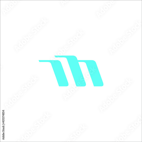 m logo design vector