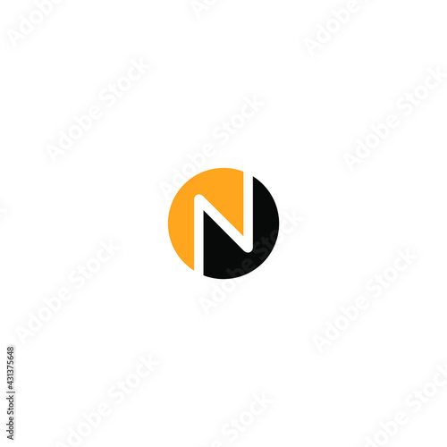 N letter logo