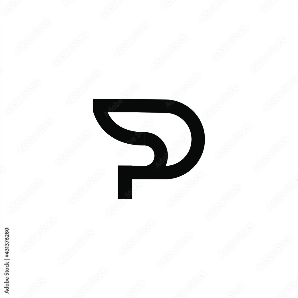 letter PS logo design vector letter PS logo design vector