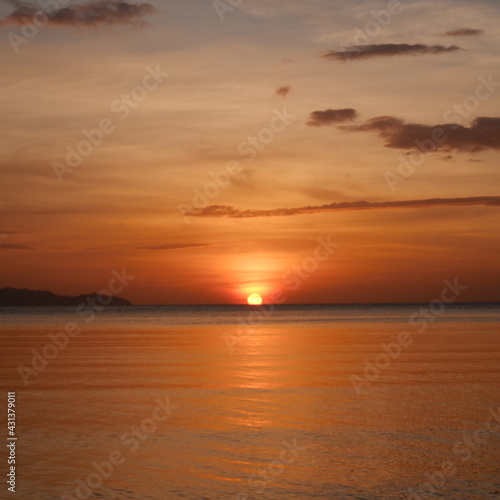 sunset over the sea © TAG