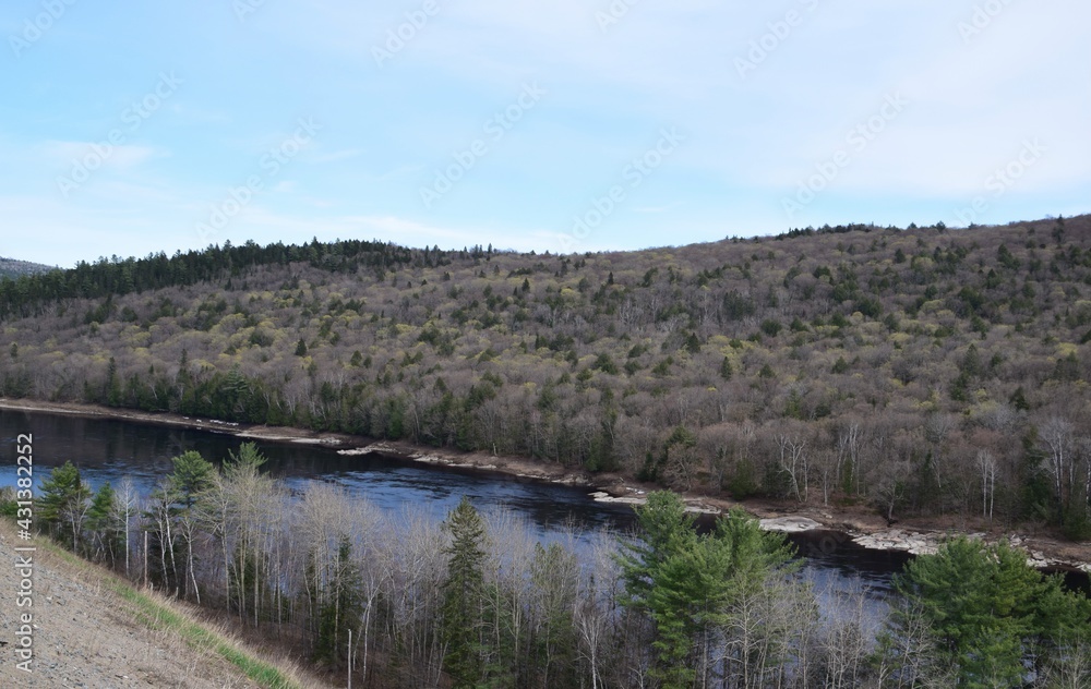 St-Maurice river in southern Quebec 