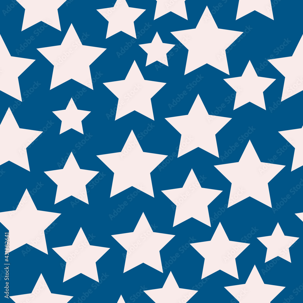 Same white stars wallpaper. Vector. Same white stars wallpaper. Vector.
