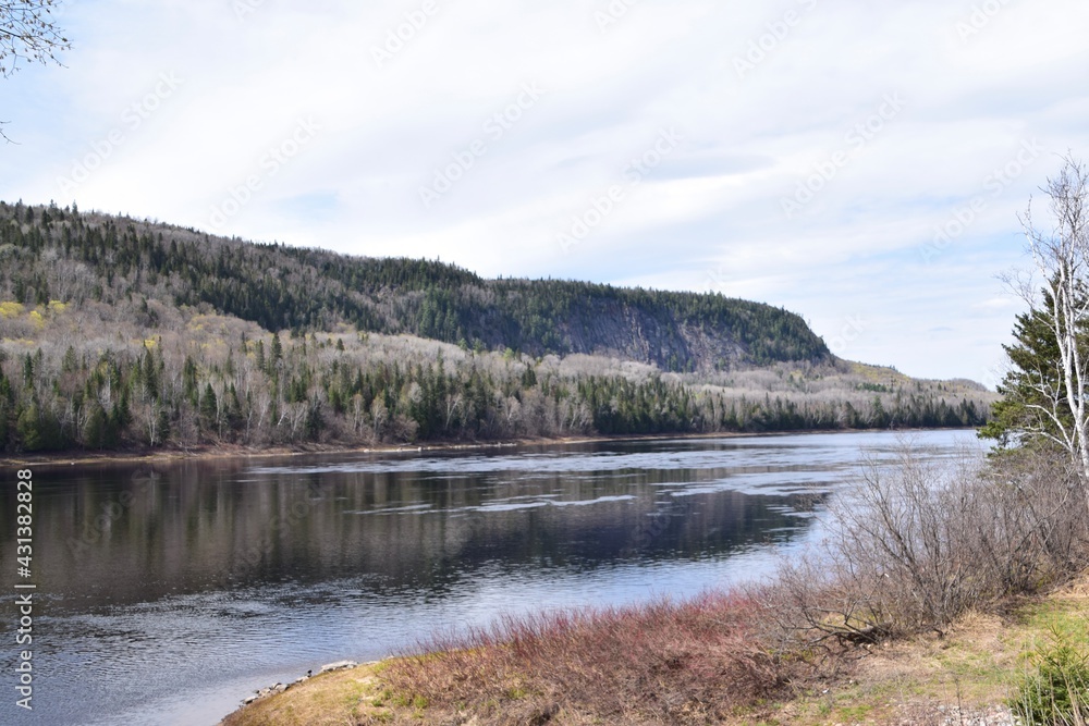 St-Maurice river in southern Quebec St-Maurice river in southern Quebec