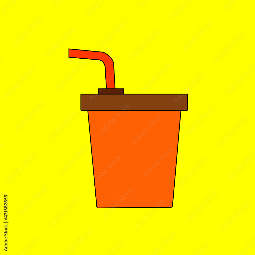 soft drink illustration flat design soft drink illustration flat design