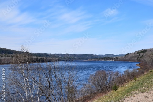 St-Maurice river in southern Quebec 