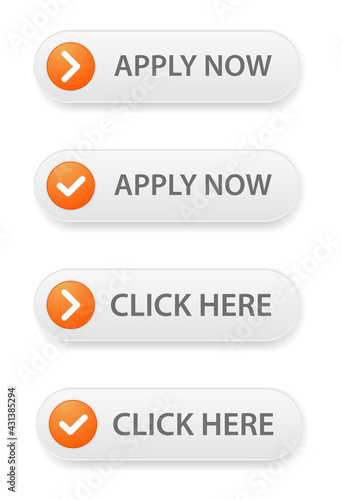 Apply now web button icon