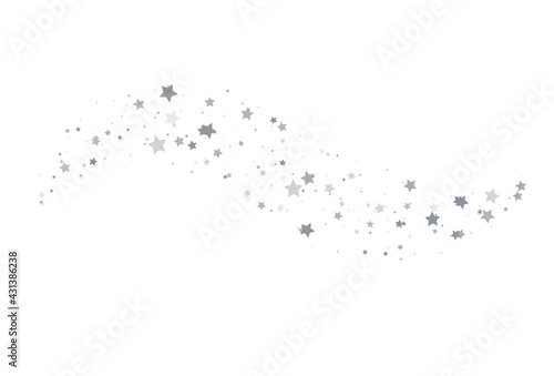Light silver glitter confetti background. © writerfantast