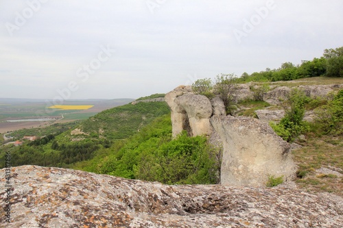 Rocks in the vicinity of Rock Monastery "Shashkanite" (Bulgaria)