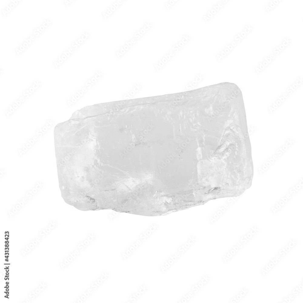 Rock sea salt isolated on white background, clipping path, full depth of field Rock sea salt isolated on white background, clipping path, full depth of field